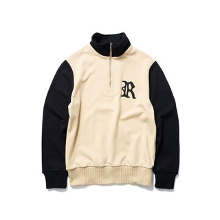 RD - Half-Zip Racing Sweater - 卡其 Khaki