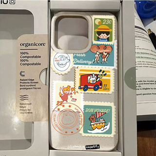 創意 個性 郵票 潮流 手機殼 適用iPhone 15promax/11promax/7plus/XR/8plus/XS
