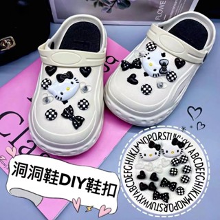 ♤鞋麵裝飾♤現貨 洞洞鞋diy 配件 Hello Kitty鞋子草莓氣球狗芝麻街kitty貓鞋釦可愛