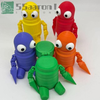 AARON1 REPO 機器人公仔玩具,3D 列印關節可動 REPO 公仔娃娃,可動公仔 Pvc 卡通 11 釐米/12