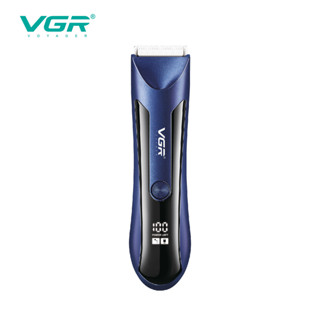 沃吉VGR951 電動理髮修剪器全身水洗理髮器液晶數顯電推剪 雕刻推子 理髮機 剃頭刀 剪髮器 電推剪 臺南出貨可開發票