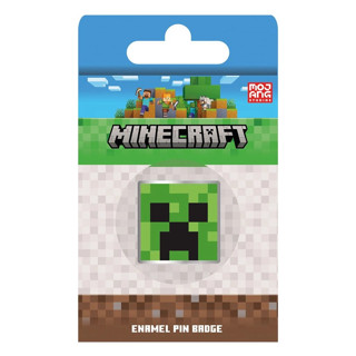 【當個創世神】苦力怕 琺瑯徽章｜Minecraft 麥塊 官方授權周邊