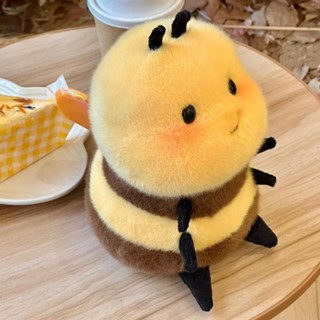 小蜜蜂玩偶kiss蜜小熊蜂七星瓢蟲毛絨玩具公仔娃娃玩偶鑰匙扣擺件