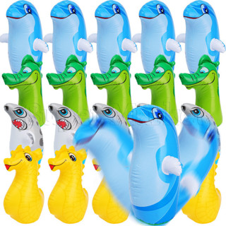 充氣動物不倒翁氣球 - 游泳池沙灘派對用品 - PVC 水上游戲氣球 - 活動裝飾品 - 兒童成人趣味禮物 - 卡通 R