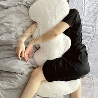 🔥桃園出貨 可愛波浪抱枕 夾腿長條枕 床頭靠枕 交換禮物 超大抱枕 睡覺夾腿枕 陪睡長枕頭 床上孕𡠹側睡枕 生日禮物