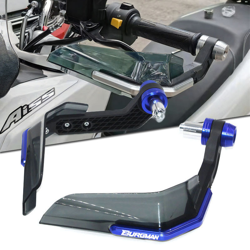 SUZUKI 適用於鈴木 BURGMAN 650 400 AN650 最新高品質摩托車護手護罩護手保護器擋風玻璃