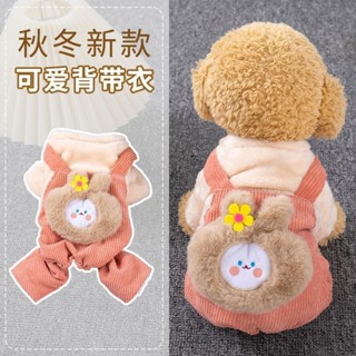 【免運】狗狗衣服 內裡加絨 防風保暖 網紅可愛超萌 保暖秋冬裝 泰迪 比熊 貓咪小狗衣服 小型幼犬服飾 寵物衣服