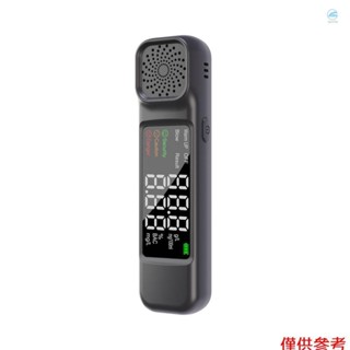 Crtw手持式高精度酒精檢測儀非接觸式呼吸吹氣測試儀10s快速響應高靈敏度電子呼吸測試儀LED顯示屏