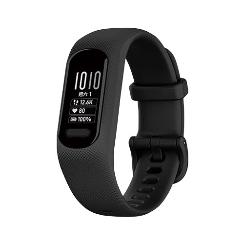 GARMIN vivosmart 5進階版健康心率手環(L)-靜夜黑