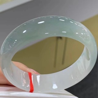 緬甸純天然翡翠冰種淺綠色女款玉手鐲冰透玉鐲白月光媽緬甸純天然翡翠冰種淺綠色女款玉手鐲冰透玉鐲白月光媽4.4
