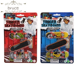 BRUCE 迷你手指板兒童玩具手指玩具模擬迷你滑板手指滑板車衝浪玩具專業滑板指板玩具益智玩具滑板模型