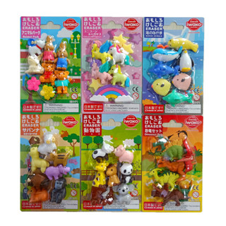 橡皮檫小學生4.13巖澤幼兒園逼真恐龍禮品動物造型文具iwako鉛筆