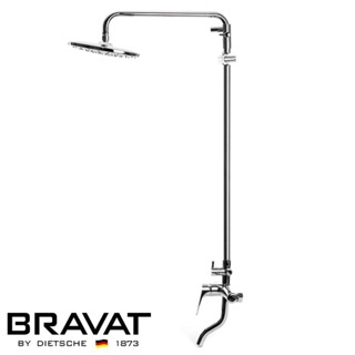 BRAVAT 伊萊 頂噴三段式 花灑龍頭 淋浴蓮蓬頭組