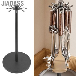 Jiadass 廚房用具架強承重置物架 8 個檯面掛鉤