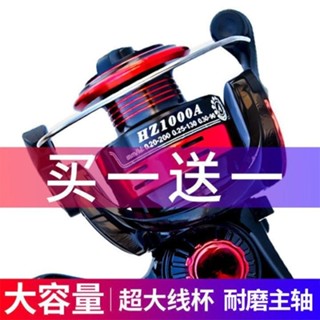 潮酷釣具紡車輪全金屬機芯漁輪進口魚輪特價魚綫輪海竿路亞遠投磯竿迷你輪捲線器 路亞捲 紡車式捲線器 釣魚捲線器漁具用品