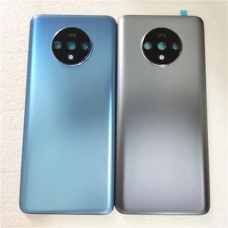 適用一加 OnePlus 7T 電池背蓋 一加7T 電池蓋 背蓋 後蓋 OnePlus 7T 電池後蓋 背蓋帶鏡頭蓋