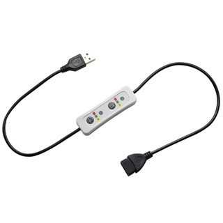 Usb 定時器開關延長線 60cm DC5V 控制 LED 燈和風扇
