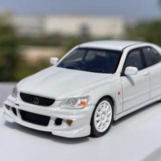 1/64 JDM 雷克薩斯IS咬地鯊 合金汽車模型 帶改裝配件絕版車模