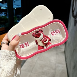 💕限時購💕ins風卡通便攜新款磁吸簡約透明眼鏡盒高顔值收納盒近視可愛學生