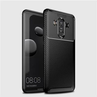 華為 CASE HUAWEI MATE 10 PRO 軟套碳纖維圖案自動對焦修身防震自動上新