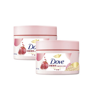 Dove多芬 去角質身體磨砂膏石榴籽與乳木果香298G x2件組