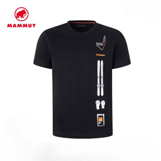 MAMMVT Core 男士吸濕排汗舒適印花運動短袖優質襯衫
