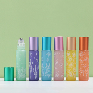 10ml 精油滾珠香水磨砂玻璃瓶滾珠空可再填充樣品