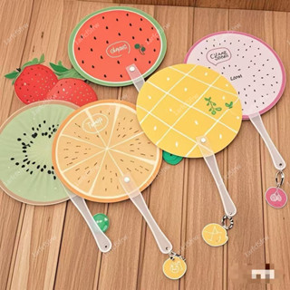 ✨新品 夏日🧊【店鋪熱銷】卡通水果扇子夏季可愛手持扇子西瓜可愛扇子隨身攜帶兒童禮物扇子