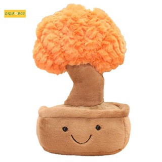植物抱枕、毛絨玩具、花卉填充毛絨抱枕裝飾、填充花盆毛絨玩具、盆栽抱枕易於使用 A