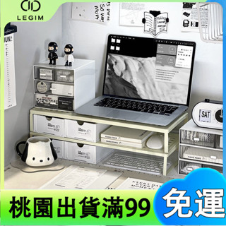 百貨商店辦公室筆記本 電腦鐵藝支架 懸空散熱 臺式顯示器 底座螢幕托架 高顔值