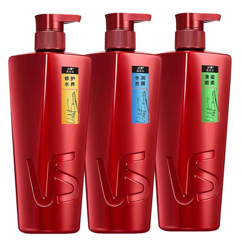 沙宣洗／潤髮750ml水潤去屑清盈修護垂墜質感洗髮露男女通用