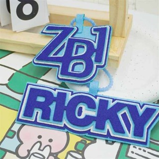 行李吊牌 韓國 行李牌 ZB1沈泉銳周邊不織布吊飾RICKY應援行李箱掛牌鑰匙扣揹包書包掛飾