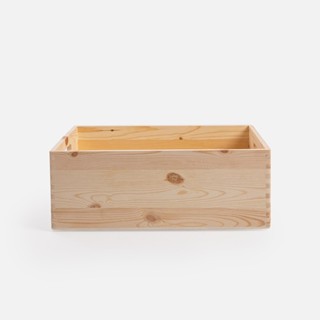 特力屋可堆疊松木箱-中 38x27x13.9公分