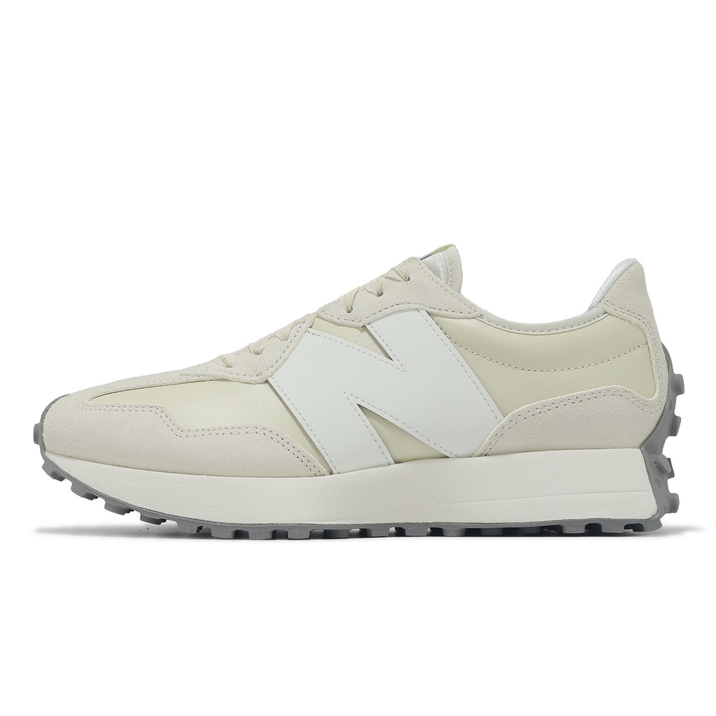 New Balance 休閒鞋 327 女鞋 絲帶款 奶茶杏 白 NB [ACS] WS327MO-B