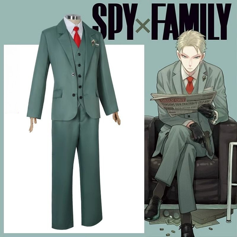 台灣出貨🎀 間諜家家酒 洛伊德佛傑cos服 洛伊德佛傑西裝 洛伊德 佛傑 SPY FAMILY cosplay 角色扮演