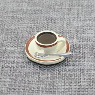 日式雜貨微縮迷你食玩模擬咖啡模型 袖珍小物 ob11 娃屋扮家家迷你廚房組擺件 辦家家酒廚房玩具 1/12場景娃屋小食玩