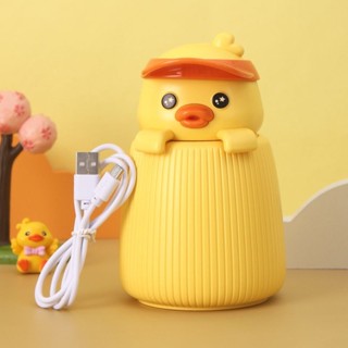 小鴨子加濕器臥室辦公室桌面卡通小鴨子加濕器USB插電卡通小鴨子臥室辦公室桌面liaohaonao5.my20250414