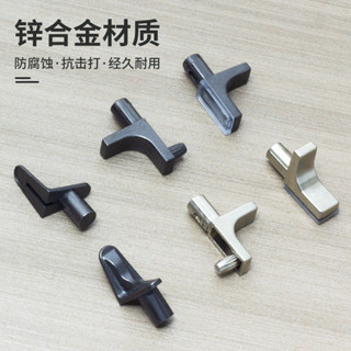 【店鋪熱銷】衣櫃層闆託隔闆固定託闆支架櫥櫃子支撐玻璃擱闆託釘上託新款