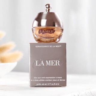 專櫃小樣✅現貨 LA MER 海洋拉娜 創世紀原晶眼部眼霜 鎏金煥顏精華眼霜5ml 滋潤修護 精華液 晚霜 迷你款