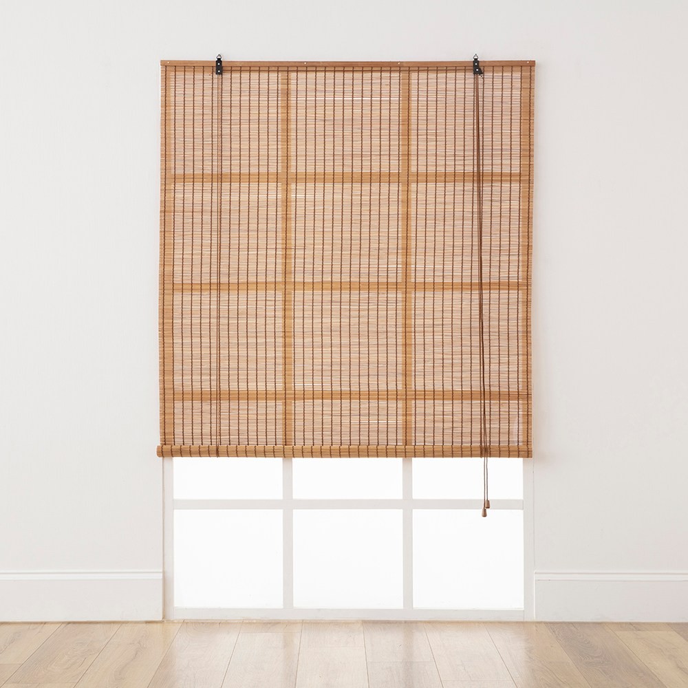 特力屋 碳化竹捲簾 120x160cm 經典編織
