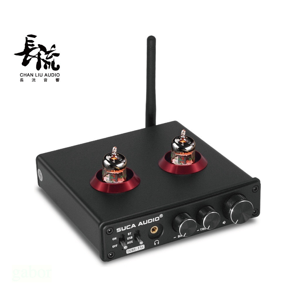 【長磐音響】HIFI真空管藍牙5.0前級擴大機 高低音增益USB解碼