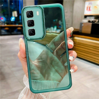 配備相機鏡頭玻璃手機殼適用於 Infinix Hot 50 5G 40 Pro Pro+ Note 12 G96 10