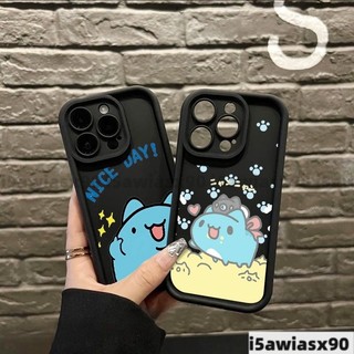 貓貓蟲咖波蘋果16 iPhone11 15 7 8 Plus 6S SE 矽膠可愛卡通手機殼外殼 防摔殼