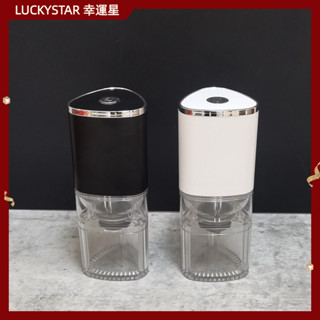 【噹天出貨】咖啡機 磨豆機 研磨機✅ZM6H便攜電動磨豆機全自動咖啡豆意式研磨機家用小型手