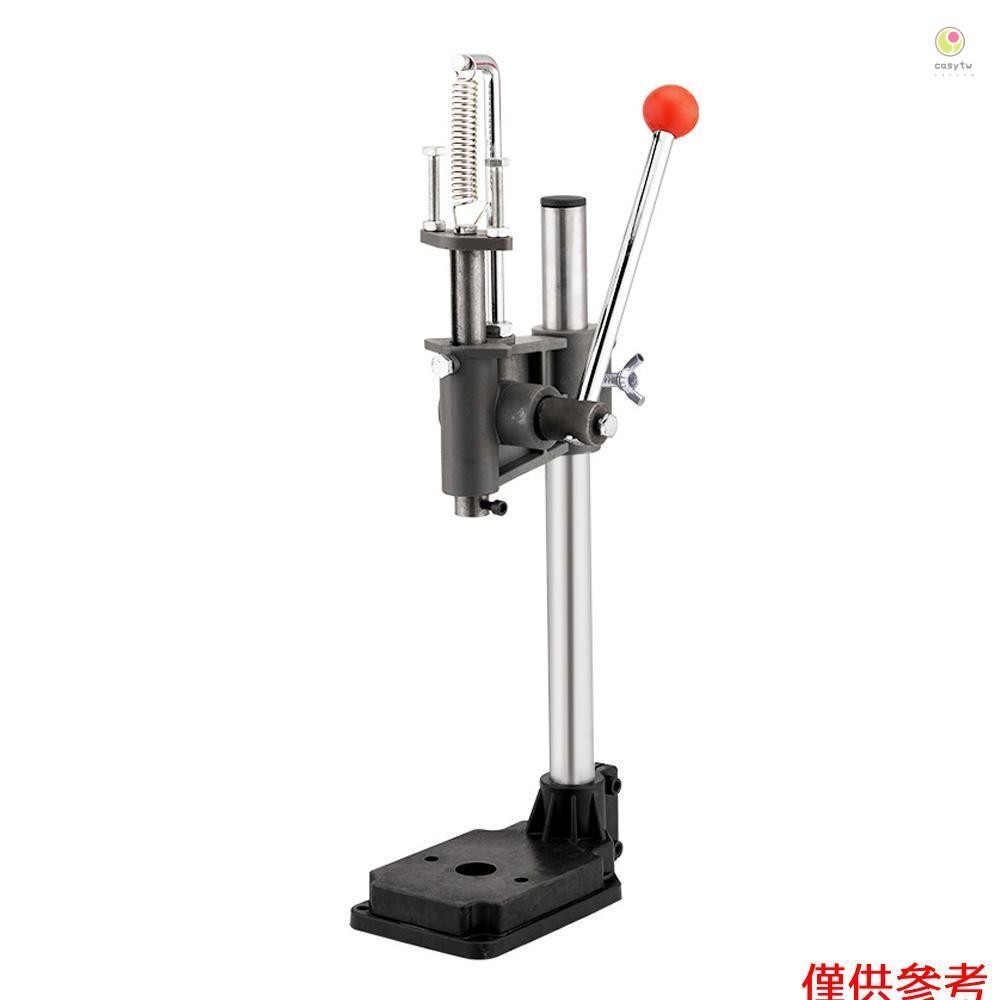 Casytw 小型手動壓機打孔機皮革打孔機模切機打孔工具,用於 DIY 皮革工藝打孔,帶鑽夾頭