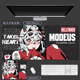 『臺現』100%正品 超大二次元動漫滑鼠墊 個性少女鍵盤墊 宿舍臥室桌墊 辦公室電腦墊子