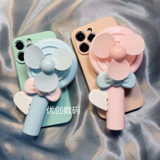 夏季手持棒棒糖風扇適用於 iPhone 16Promax/15Promax/14Promax/13Promax/12Pr