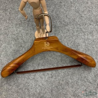 【客製化】【衣架】實木 男女衣架 寬肩大衣 西裝衣架 木質 衣服撐子 衣掛 訂製logo