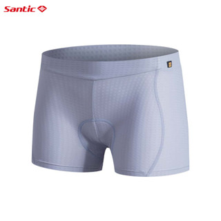 Santic 女士騎行內衣防震 4D 加墊舒適透氣運動自行車短褲