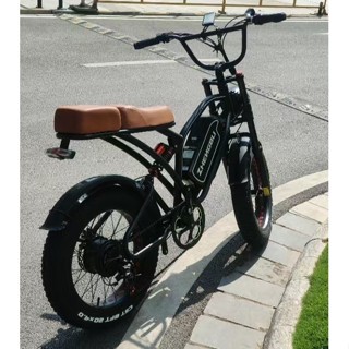 <清倉出清> (現貨在臺) 正步S4 20寸寬肥胎山地車變速代步車/復古越野沙灘摩托車/助力電動自行車